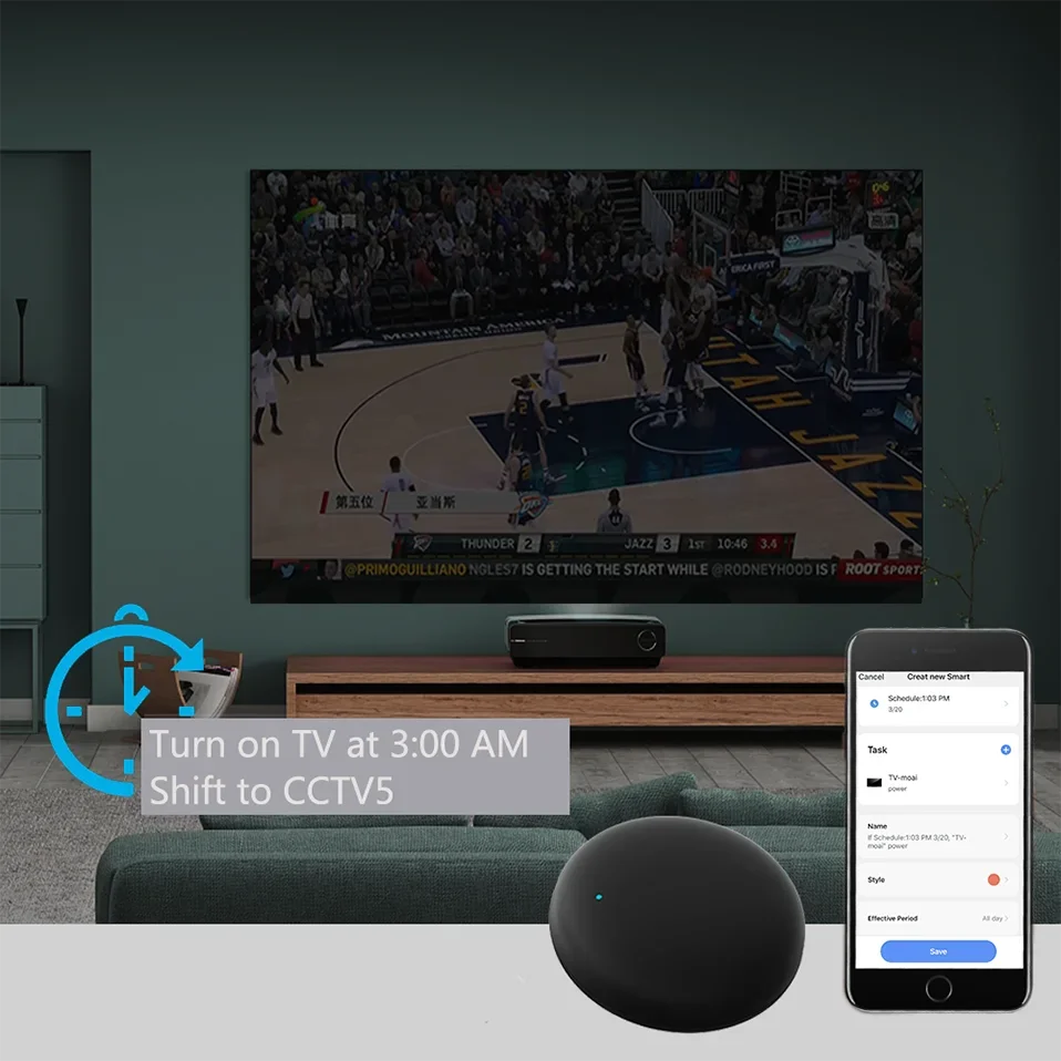 جهاز تحكم عن بعد WiFi IR لتطبيق المنزل الذكي جهاز تحكم عن بعد SmartLife للتلفزيون DVD AUD AC عن بعد يعمل مع Alexa Google Home Yandex Alice جهاز تحكم عن بعد WiFi IR لتطبيق المنزل الذكي جهاز تحكم عن بعد SmartLife للتلفزيون DVD AUD AC عن بعد يعمل مع Alexa Google Home Yandex Alice