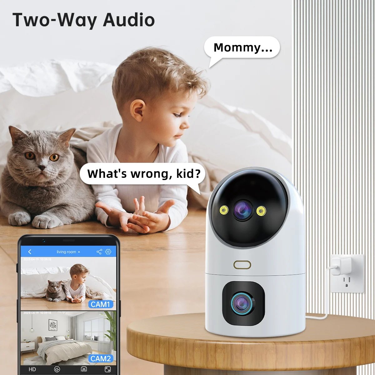 لينوفو كاميرا IP 4K 5G واي فاي عدسة مزدوجة المنزل الذكي تتبع السيارات كاميرا CCTV كاميرا مراقبة لاسلكية مراقبة الأمن مراقبة الطفل
