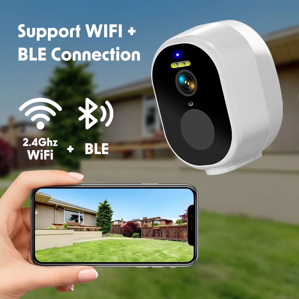 4MP Tuya الذكية اللاسلكية واي فاي + BLE بطارية خارجية تعمل بالطاقة الشمسية الأضواء كشف الإنسان مراقبة CCTV IP كاميرا شبكة مراقبة 2K 4MP Tuya الذكية اللاسلكية واي فاي + BLE بطارية خارجية تعمل بالطاقة الشمسية الأضواء كشف الإنسان مراقبة CCTV IP كاميرا شبكة مراقبة 2K