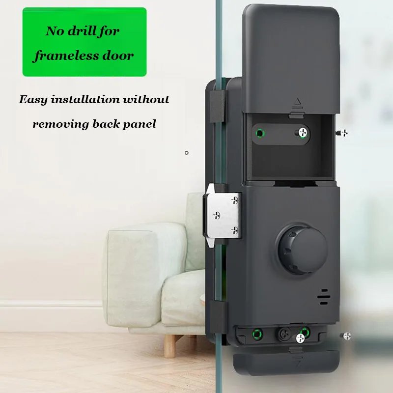 قفل ذكي للباب الزجاجي أو الخشبي أو TTLOCK أو Wifi Tuya قفل بصمة الإصبع البيومترية الذكي قفل الباب الإلكتروني قفل رقمي قفل ذكي للباب الزجاجي أو الخشبي أو TTLOCK أو Wifi Tuya قفل بصمة الإصبع البيومترية الذكي قفل الباب الإلكتروني قفل رقمي