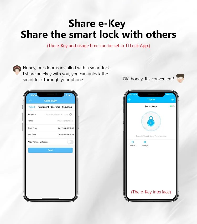 قفل بصمة الإصبع مقاوم للماء تويا واي فاي التحكم عن بعد بلوتوث TTLock بطاقة التطبيق رمز رقمي قفل الباب الذكي الإلكتروني بدون مفتاح