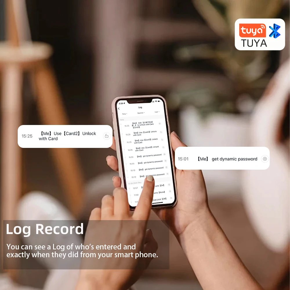 قفل ذكي للباب الزجاجي CDOK G18 Tuya Bluetooth، فتح متعدد الحركية، مناسب لباب زجاجي للمكتب/الفناء