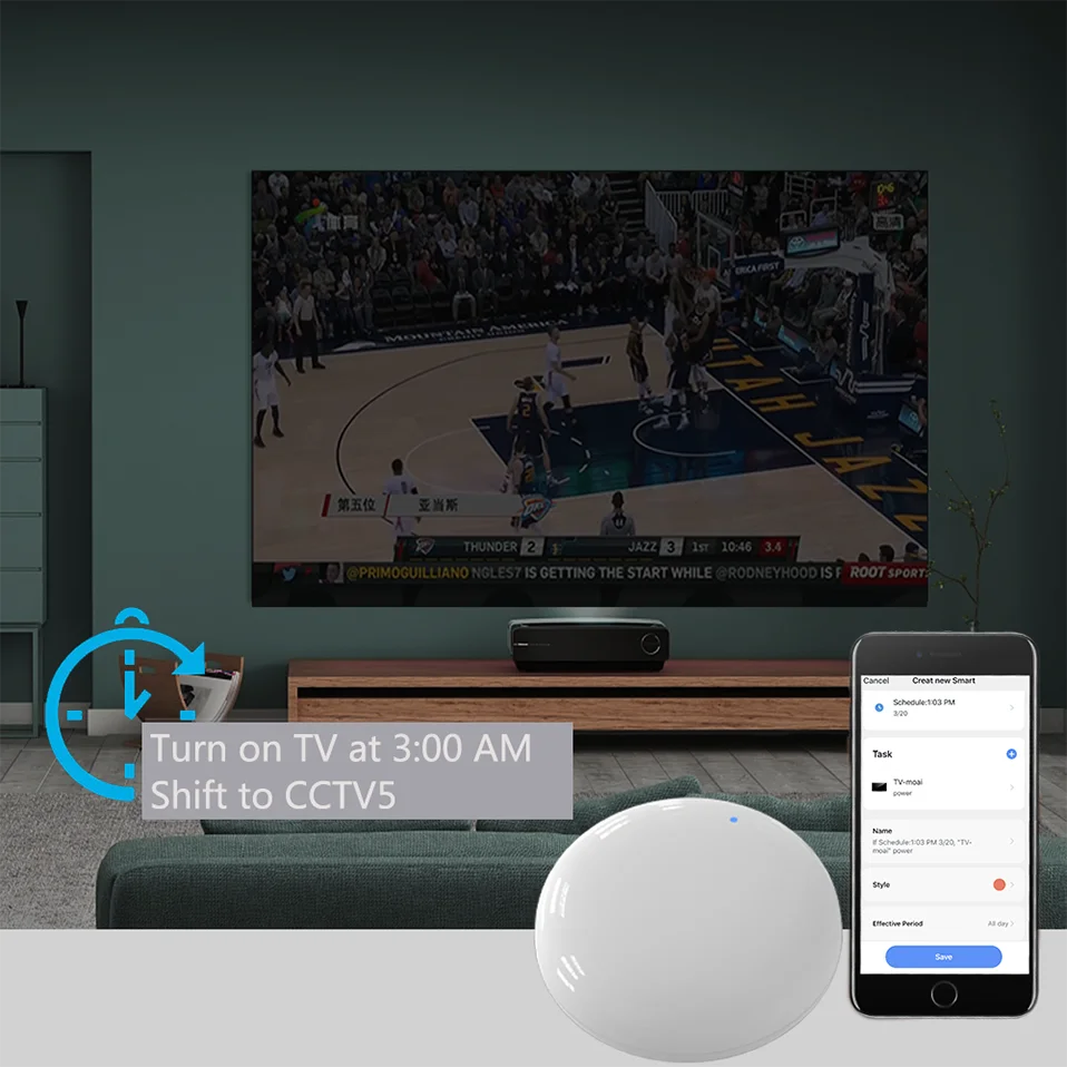 جهاز تحكم عن بعد Tuya WiFi IR لتطبيق المنزل الذكي للتحكم عن بعد للتلفزيون DVD AUD AC عن بعد يعمل مع Alexa Google Home Yandex Alice 2 PACK جهاز تحكم عن بعد Tuya WiFi IR لتطبيق المنزل الذكي للتحكم عن بعد للتلفزيون DVD AUD AC عن بعد يعمل مع Alexa Google Home Yandex Alice 2 PACK
