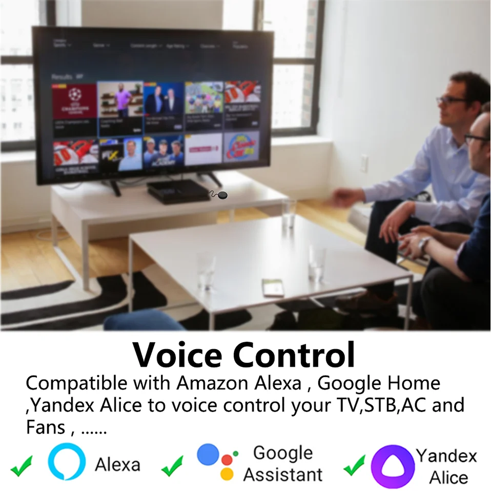جهاز تحكم عن بعد Tuya WiFi IR لتطبيق المنزل الذكي للتحكم عن بعد للتلفزيون DVD AUD AC عن بعد يعمل مع Alexa Google Home Yandex Alice 2 PACK جهاز تحكم عن بعد Tuya WiFi IR لتطبيق المنزل الذكي للتحكم عن بعد للتلفزيون DVD AUD AC عن بعد يعمل مع Alexa Google Home Yandex Alice 2 PACK