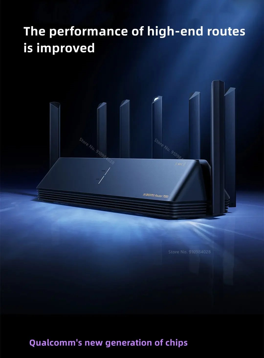 Xiaomi Mi Router BE7000 7000 ثلاثي الموجات واي فاي مكرر VPN 1GB شبكة USB 3.0 IPTV 4X2.5G منافذ إيثرنت مودم مكبر صوت أحادي Xiaomi Mi Router BE7000 7000 ثلاثي الموجات واي فاي مكرر VPN 1GB شبكة USB 3.0 IPTV 4X2.5G منافذ إيثرنت مودم مكبر صوت أحادي