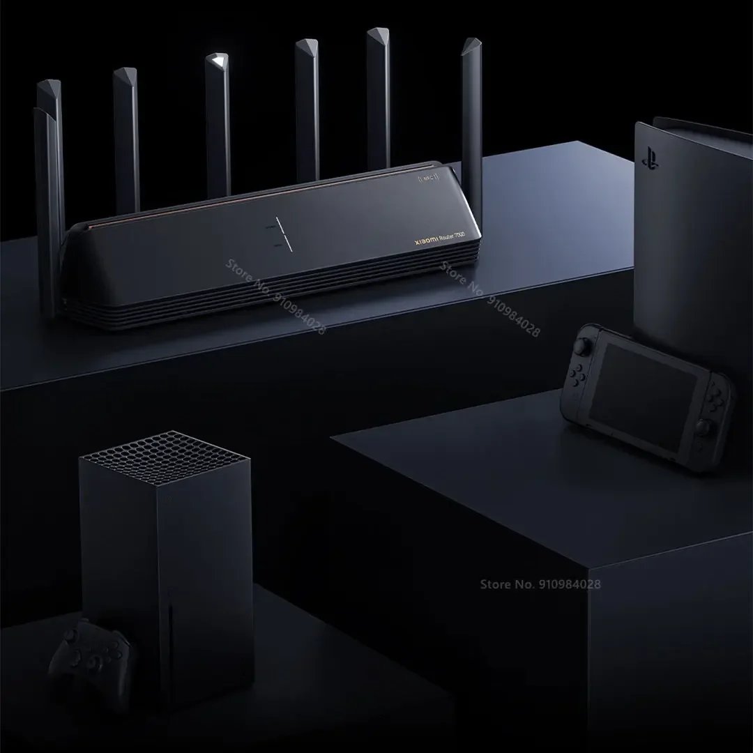 Xiaomi Mi Router BE7000 7000 ثلاثي الموجات واي فاي مكرر VPN 1GB شبكة USB 3.0 IPTV 4X2.5G منافذ إيثرنت مودم مكبر صوت أحادي Xiaomi Mi Router BE7000 7000 ثلاثي الموجات واي فاي مكرر VPN 1GB شبكة USB 3.0 IPTV 4X2.5G منافذ إيثرنت مودم مكبر صوت أحادي