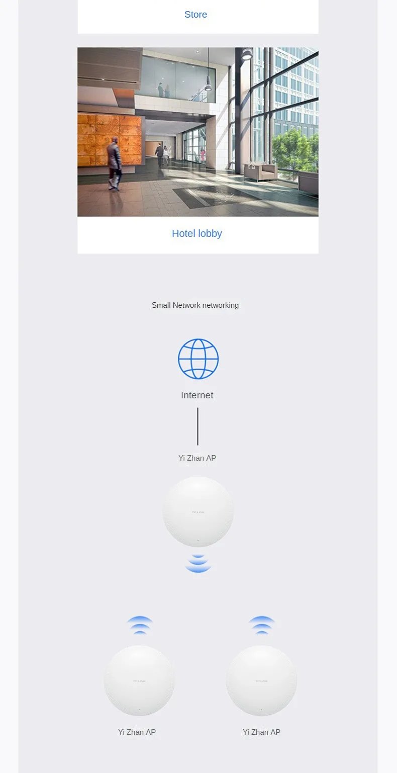 TP-Link AX3000 Wi-Fi6 MESH راوتر سيلينج AP نقطة وصول لاسلكية PoE AP ثنائي النطاق 5 جيجا هرتز عالية الطاقة واي فاي مكرر نقطة اتصال