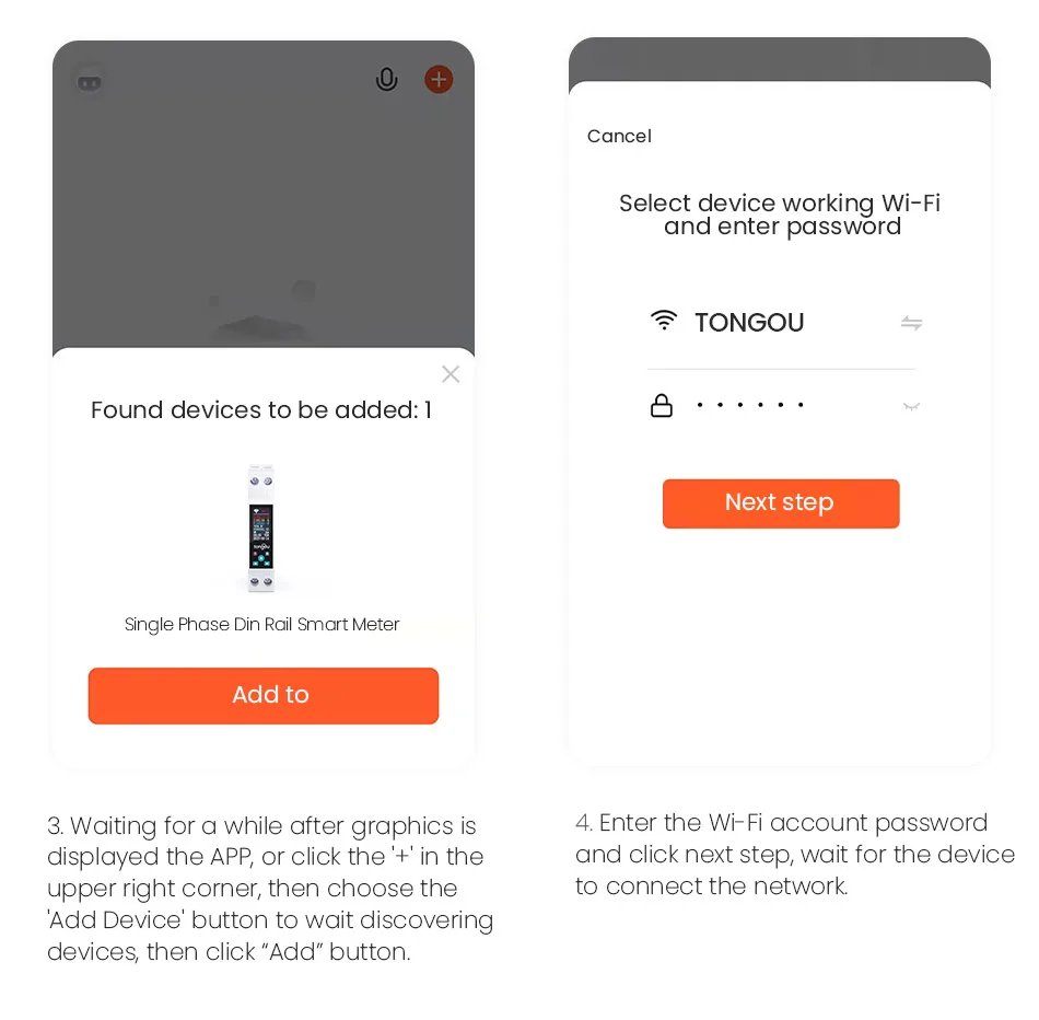 1P 50A Tuya WIFI مفتاح ذكي قطاع دارة LED مقياس الطاقة كيلوواط ساعة قياس الطاقة الموقت التتابع التحكم عن بعد الحياة الذكية APP