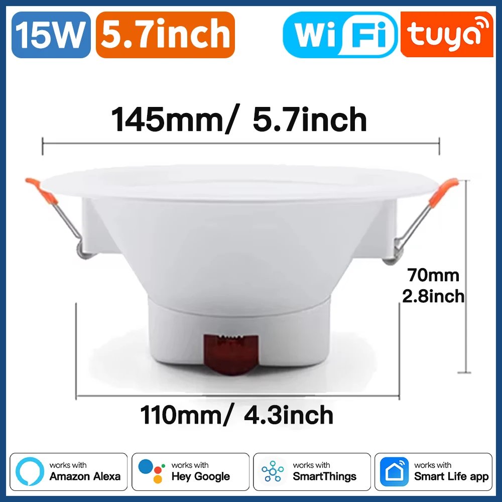 15W 5.7inch