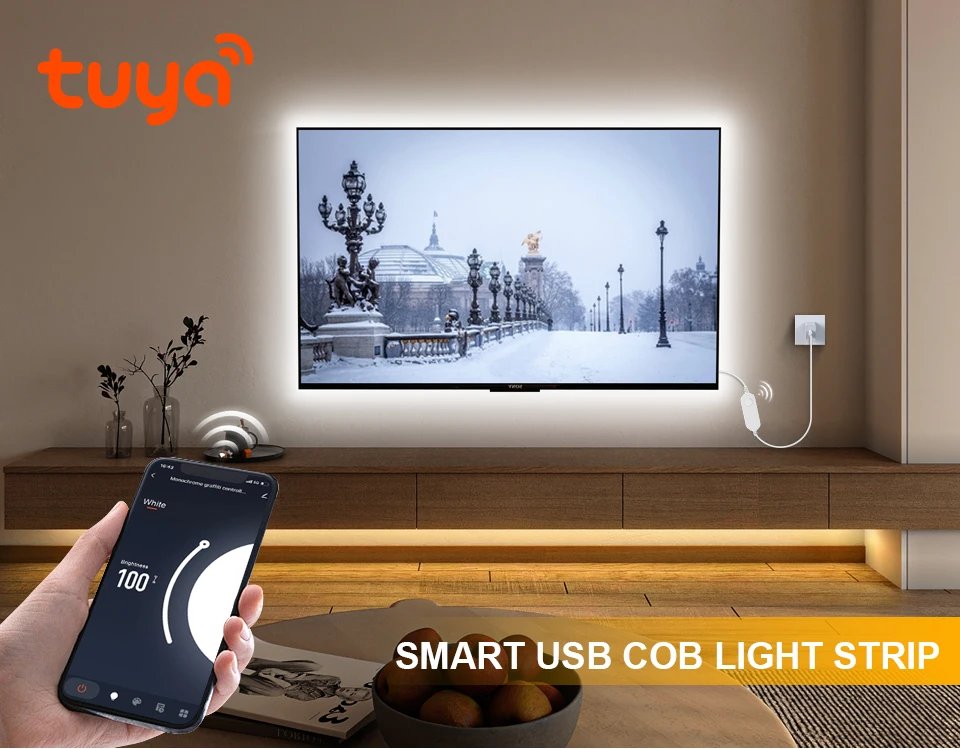 5 فولت USB تويا الحياة الذكية واي فاي COB LED قطاع ، 1 متر 2 متر 3 متر 5 متر أبيض/دافئ أبيض عكس الضوء COB LED قطاع ضوء العمل مع أليكسا جوجل المنزل 5 فولت USB تويا الحياة الذكية واي فاي COB LED قطاع ، 1 متر 2 متر 3 متر 5 متر أبيض/دافئ أبيض عكس الضوء COB LED قطاع ضوء العمل مع أليكسا جوجل المنزل